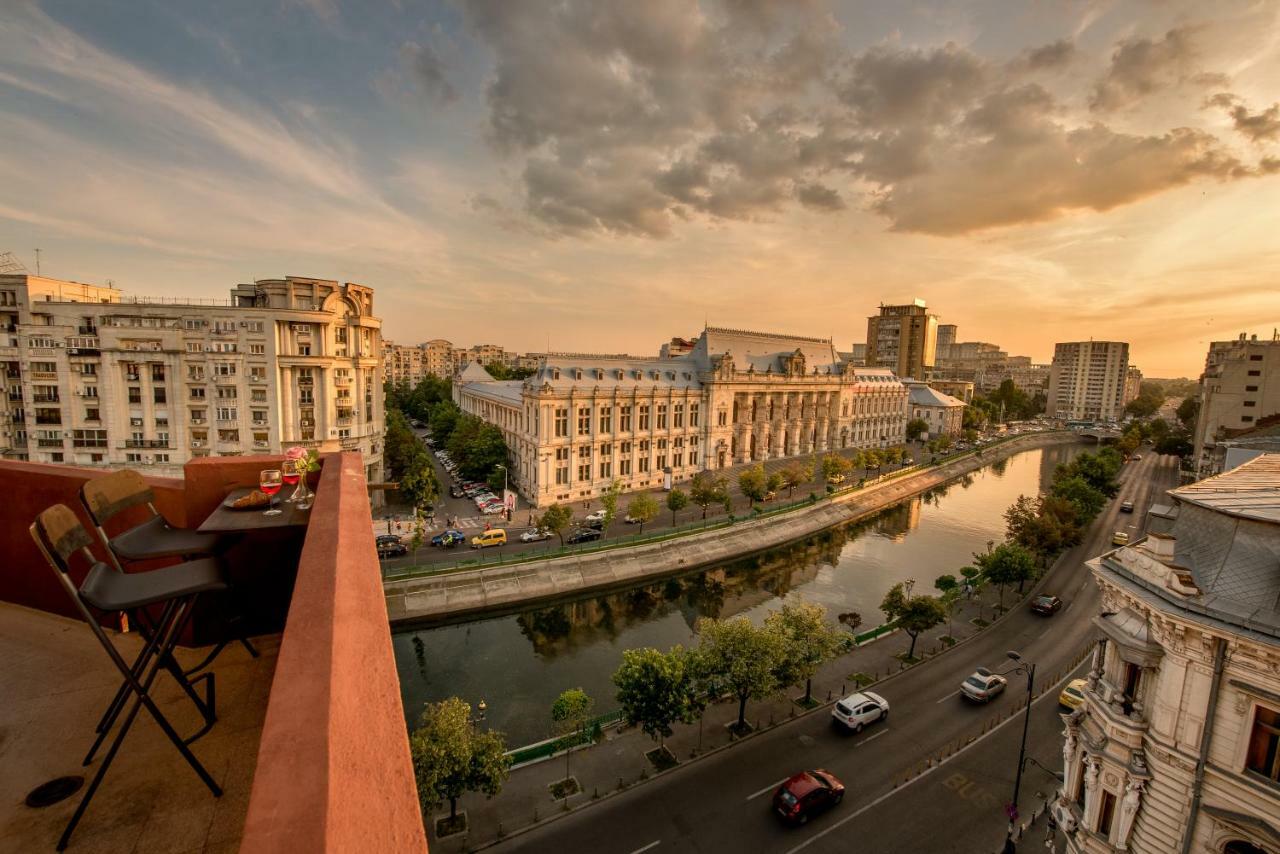 Rooftop Best View In Bucharest - Baroque Apt. Exterior foto